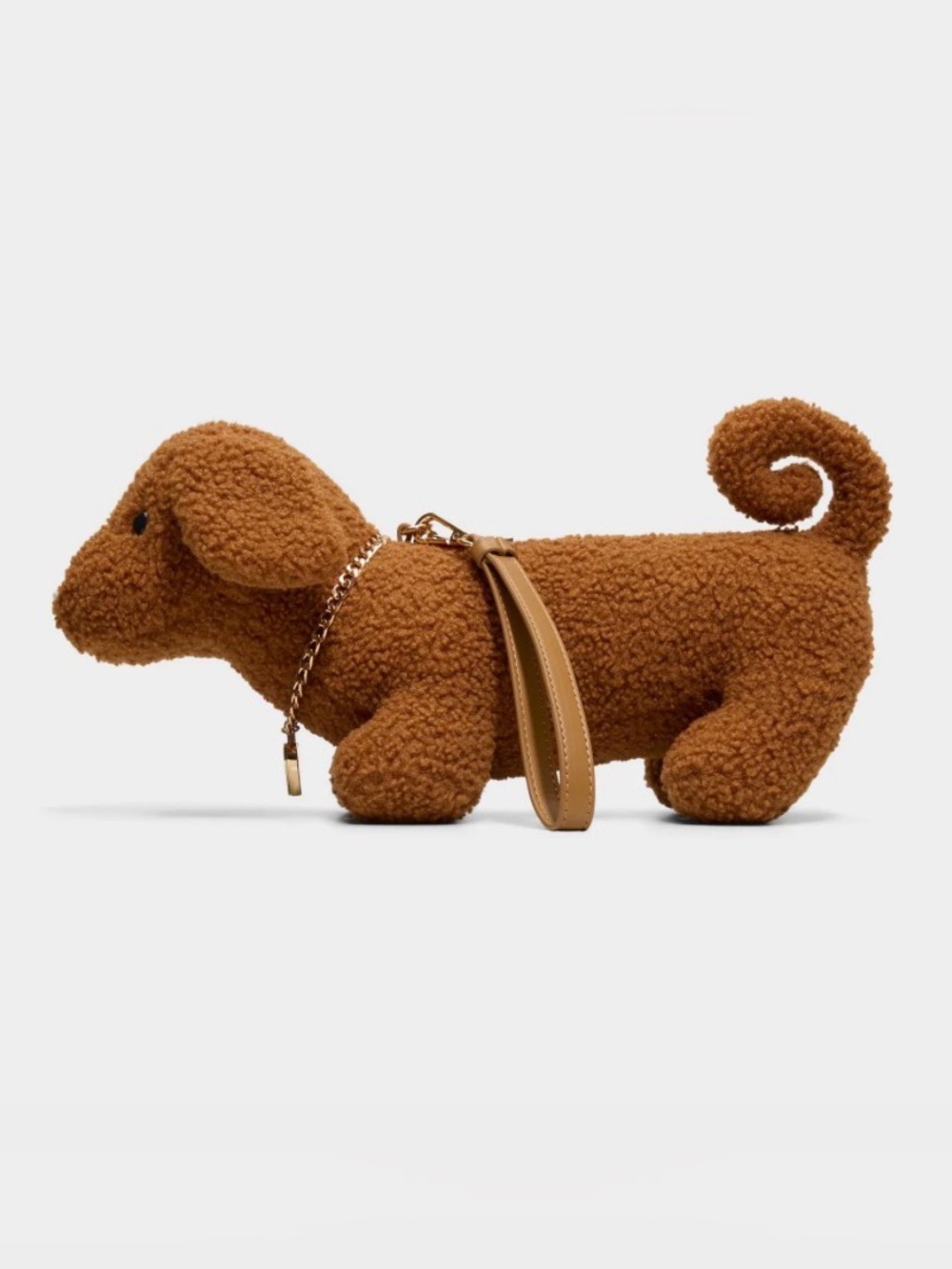 Aldo “Woofy” dog wristlet bag